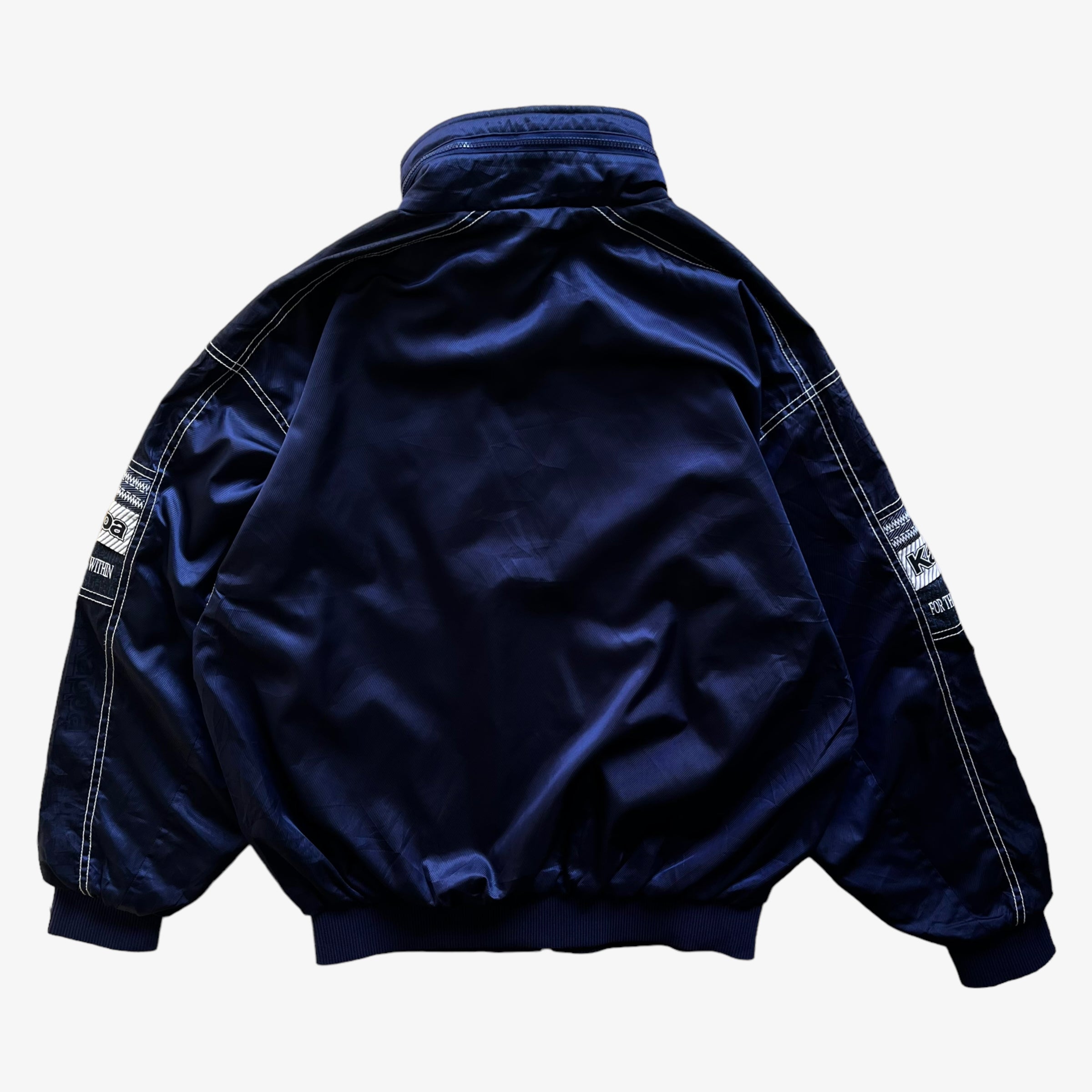 Kappa navy track jacket clearance