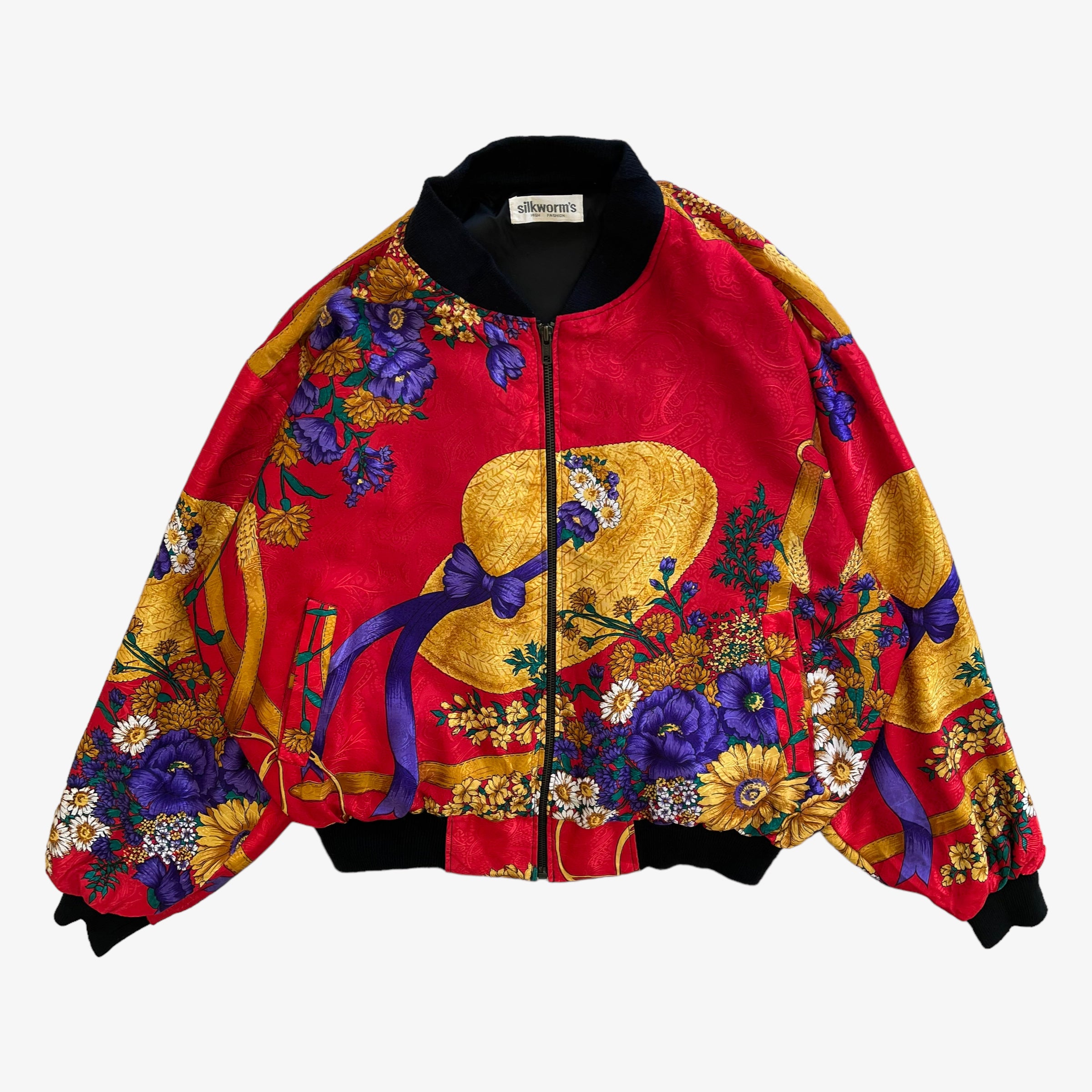 Silkworm's High Fashion authentic Vintage Bomber Jacket - Women