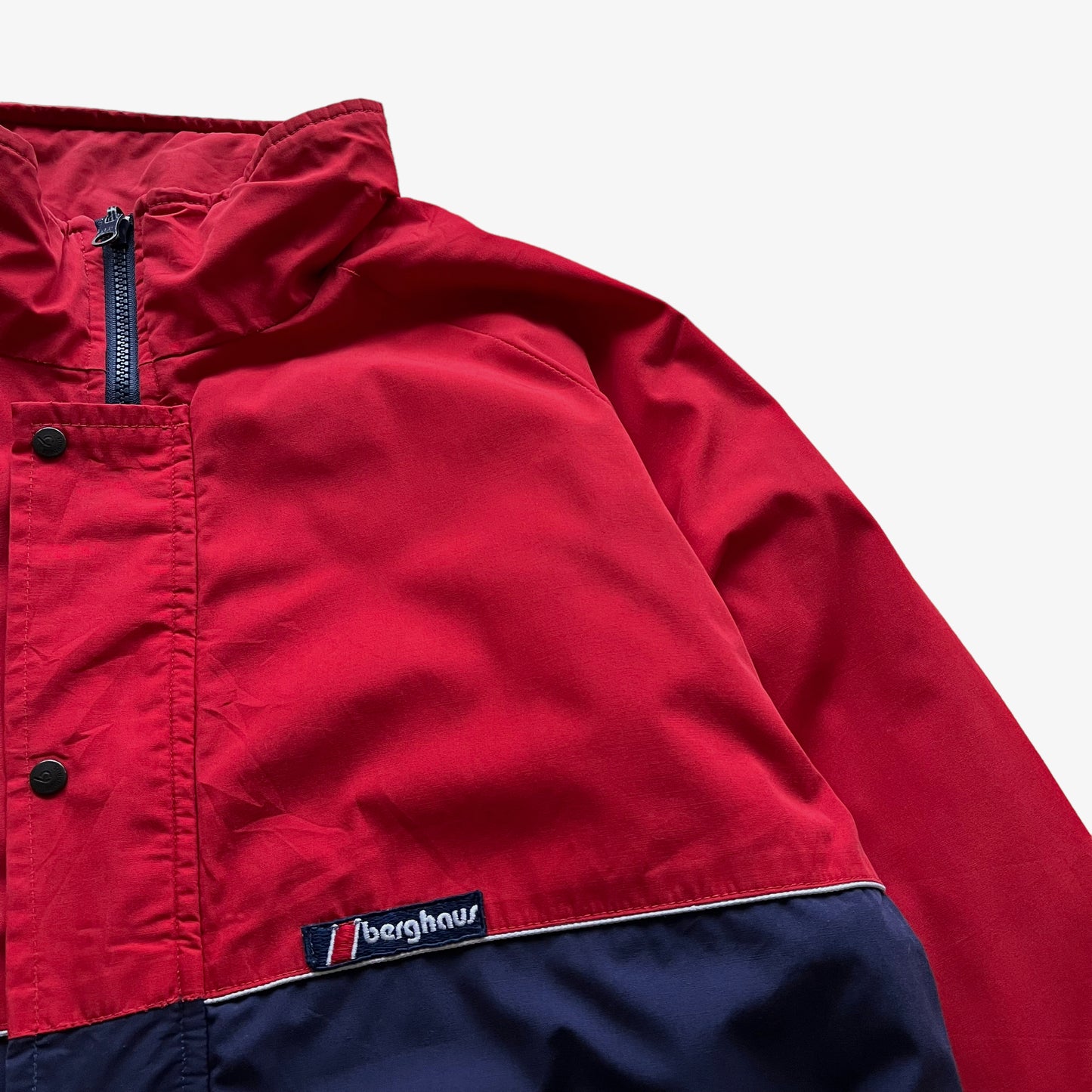 Vintage 90s Mens Berghaus Gemini ISODRY Waterproof Windbreaker Jacket Logo - Casspios Dream