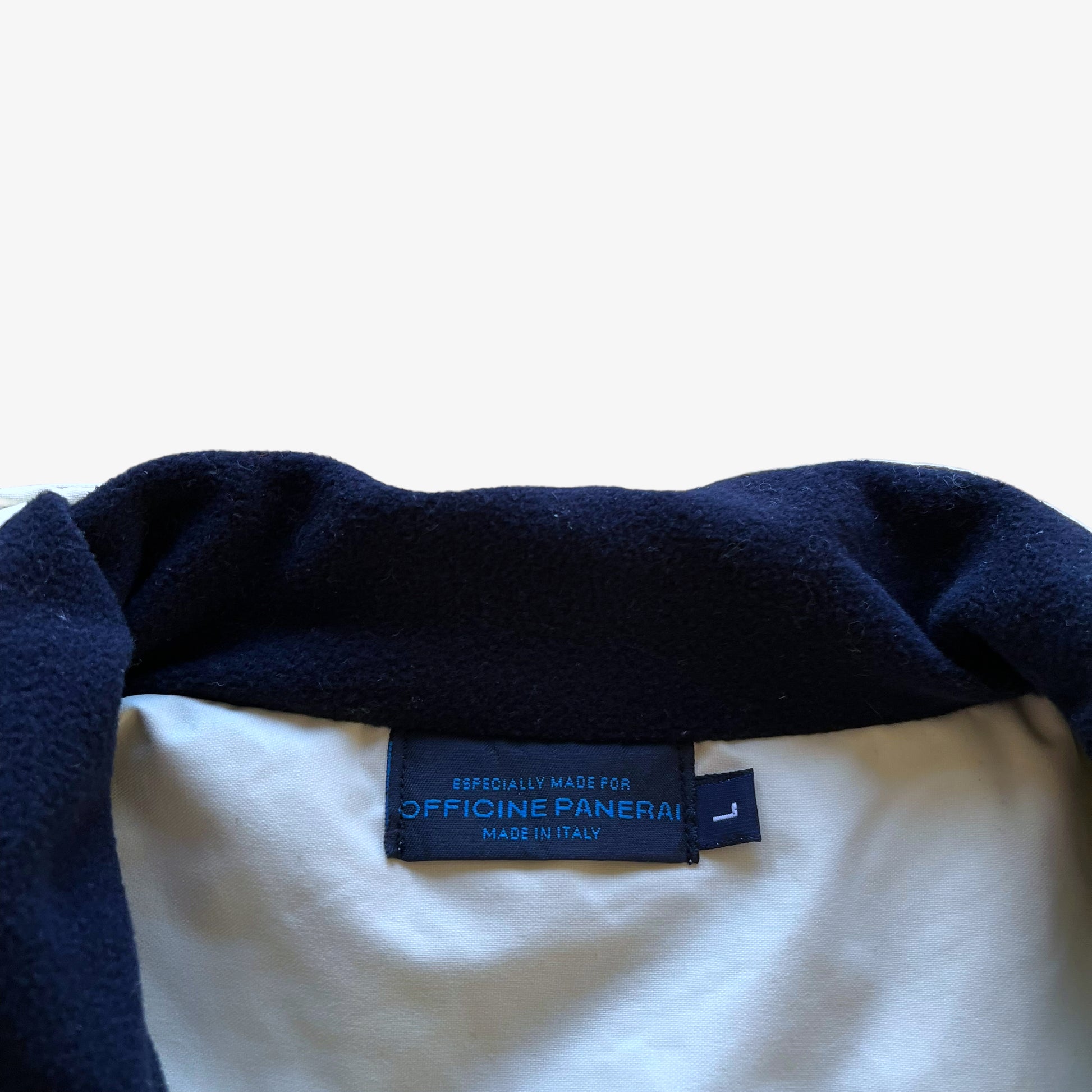 Vintage 90s Mens Officine Panerai Classic Yacht Challenge Gilet Label - Casspios Dream