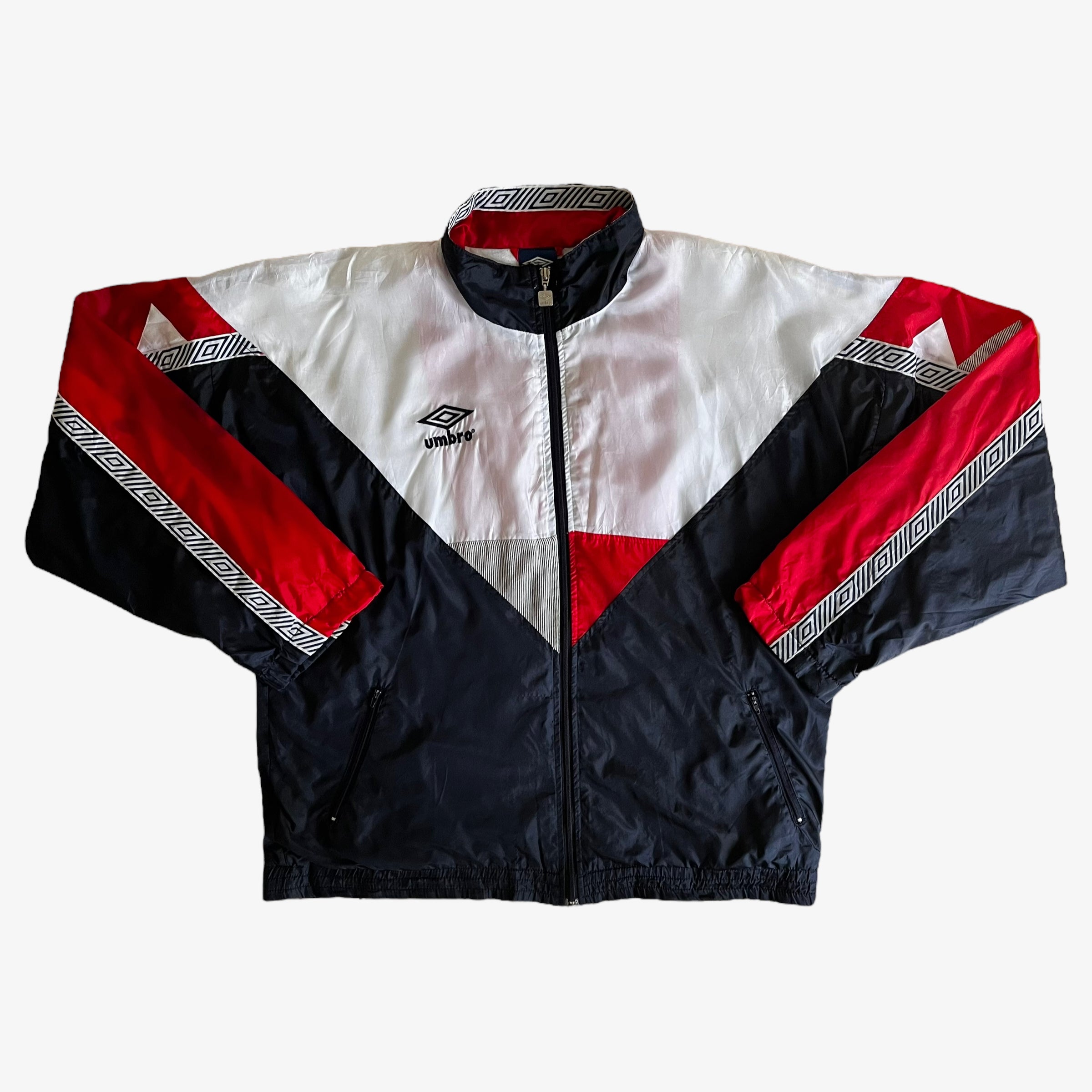 Umbro England Colourway Track Jacket With Back Spell Out