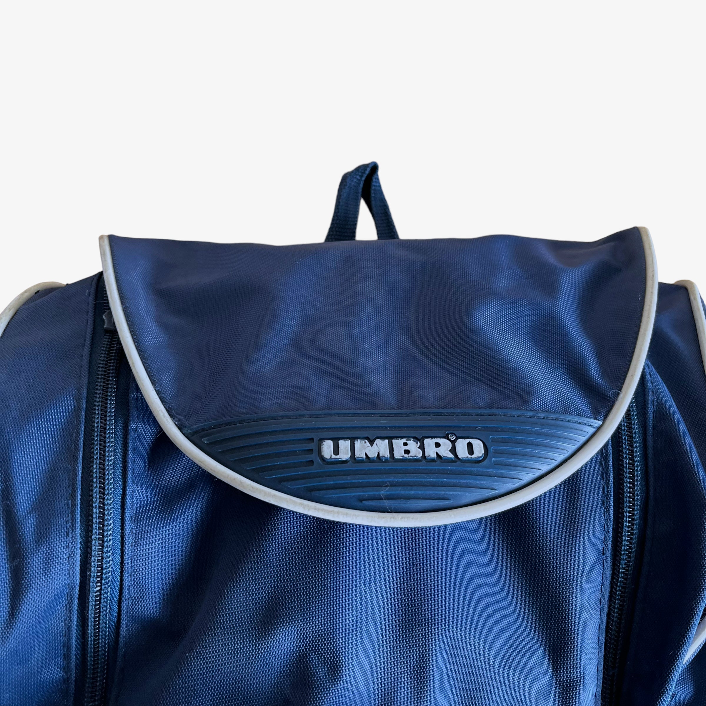 Vintage 90s Umbro Big Blue Backpack Casspio s Dream