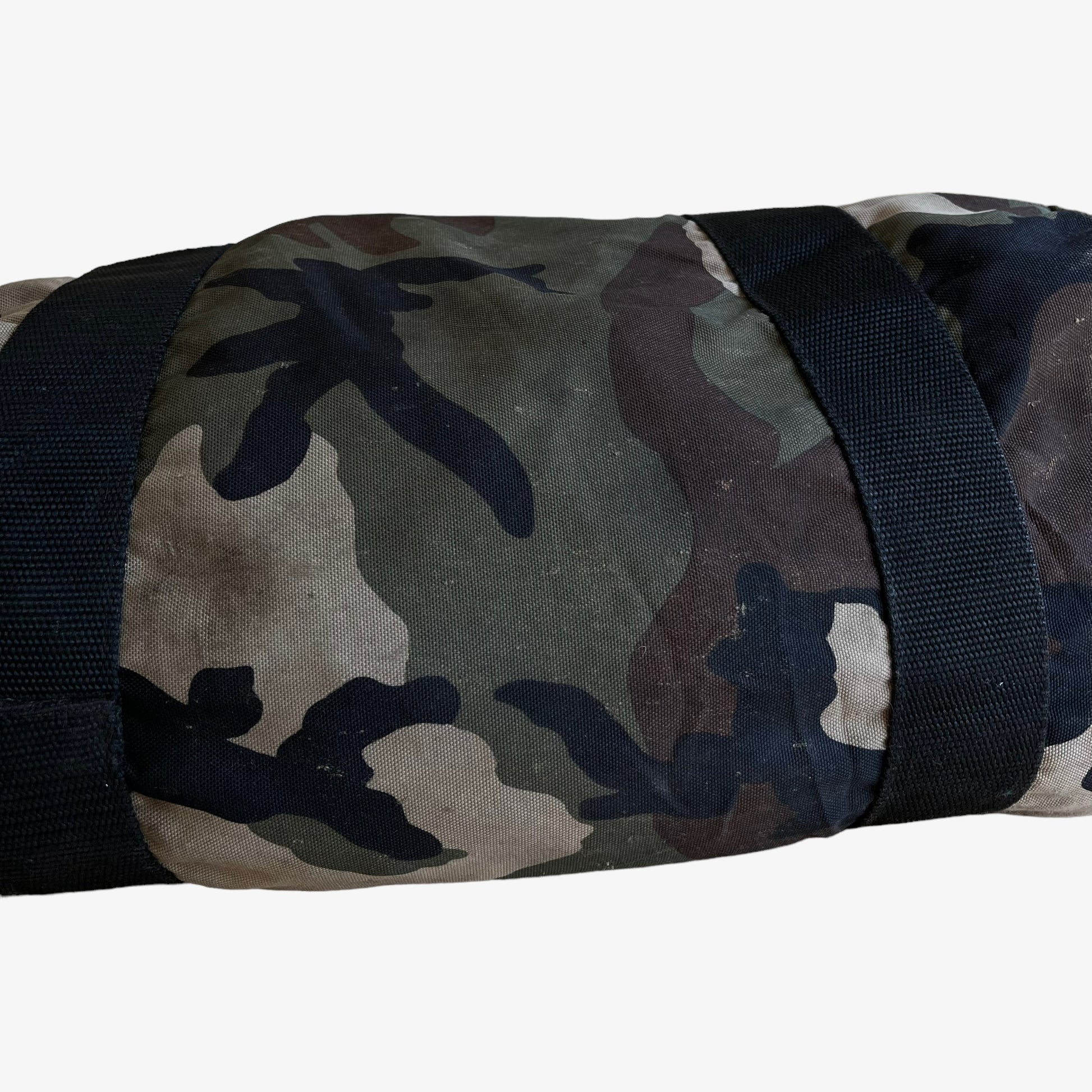 Vintage Y2K Eastpak Camouflage Duffle Bag Bottom Marks - Casspios Dream