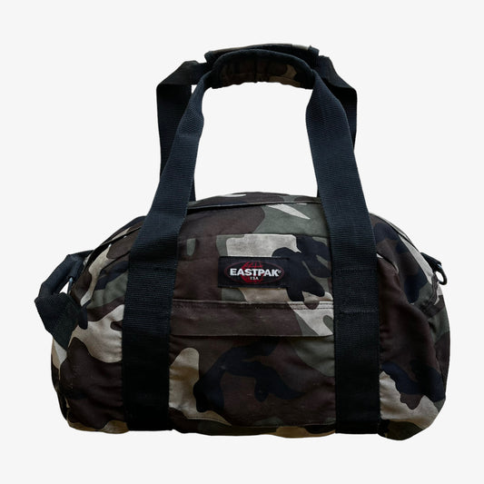 Vintage Y2K Eastpak Camouflage Duffle Bag - Casspios Dream
