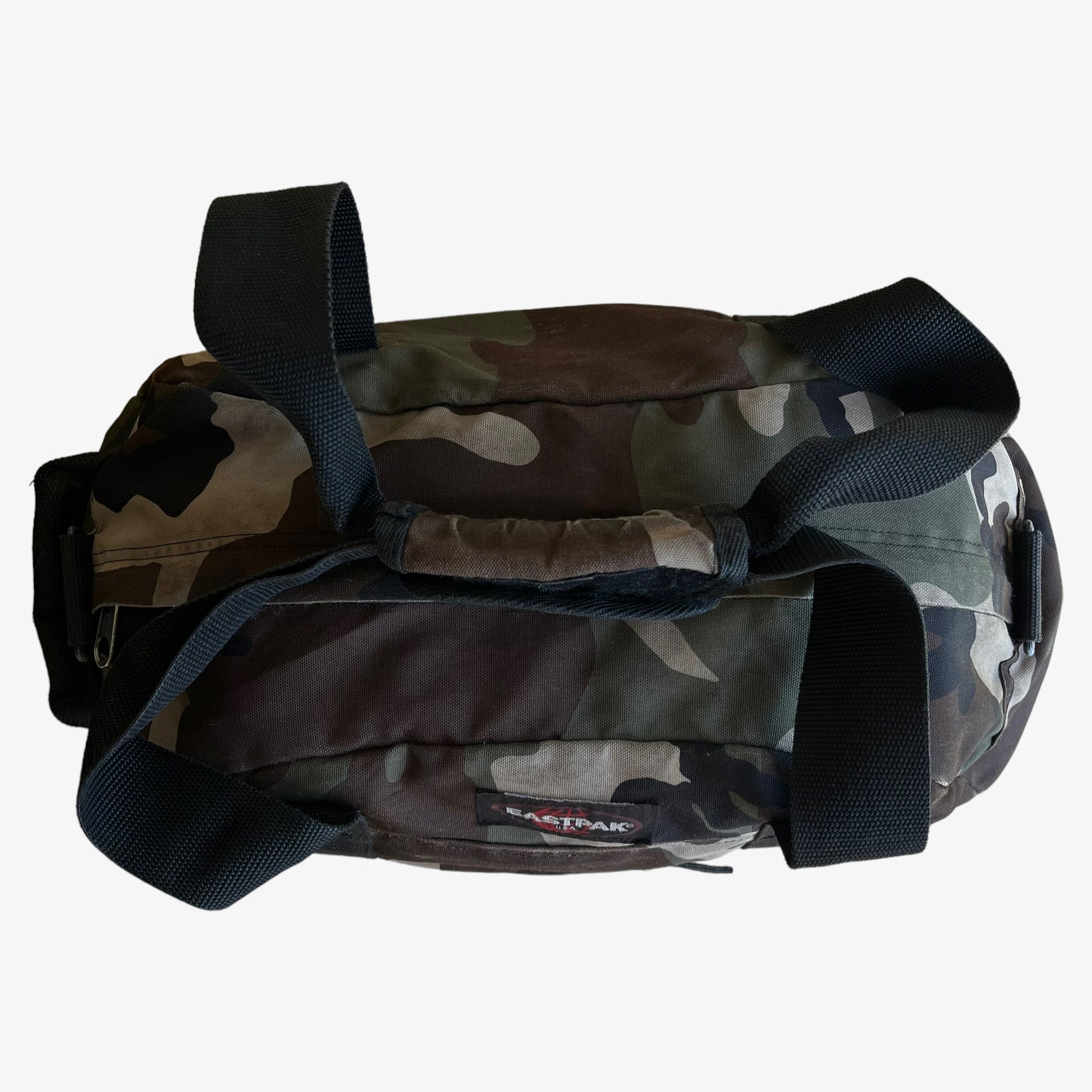 Vintage Y2K Eastpak Camouflage Duffle Bag Top - Casspios Dream