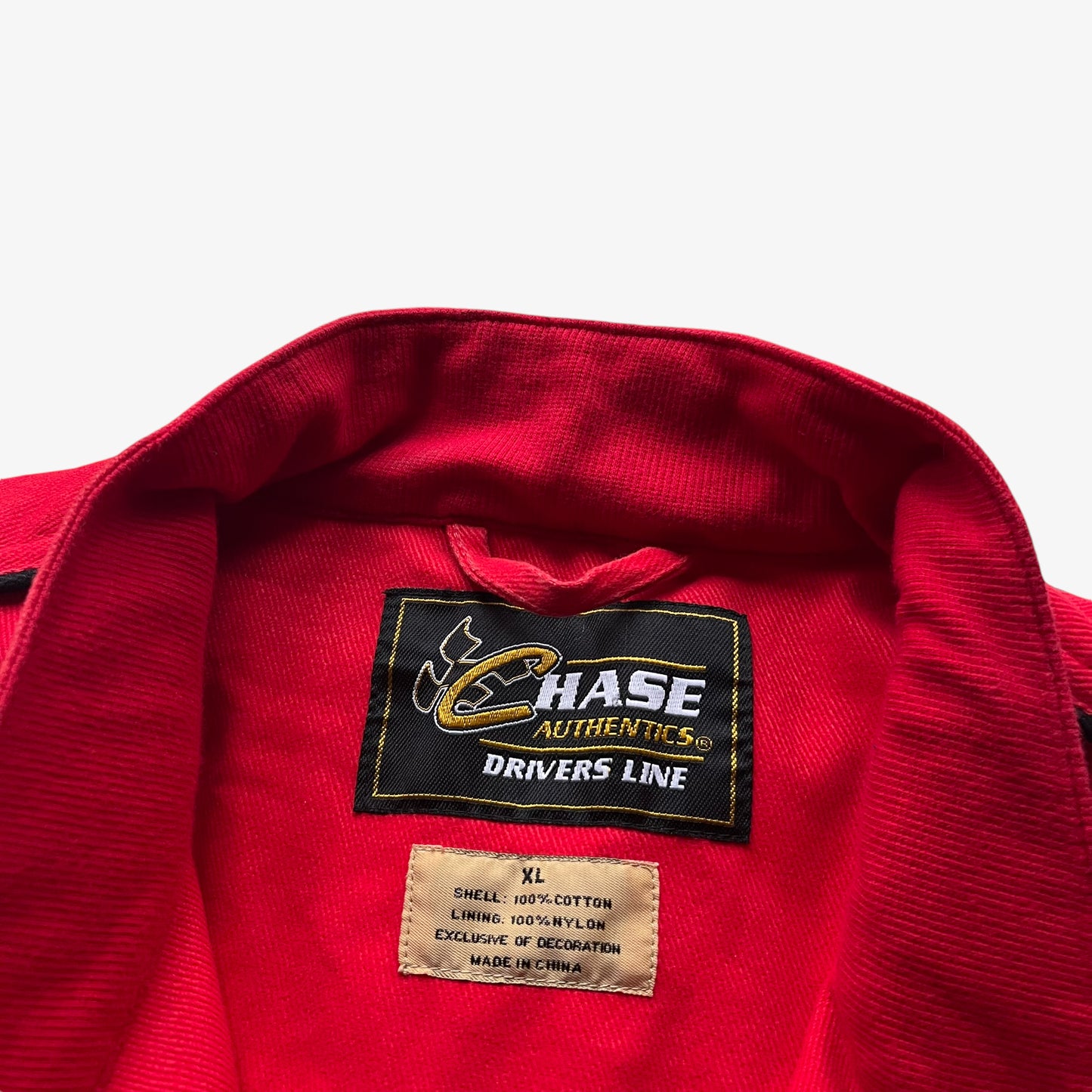 Vintage Y2K Mens Chase Authentics Drivers Line Dale Earnhardt Jr Budweiser NASCAR Jacket Label - Casspios Dream