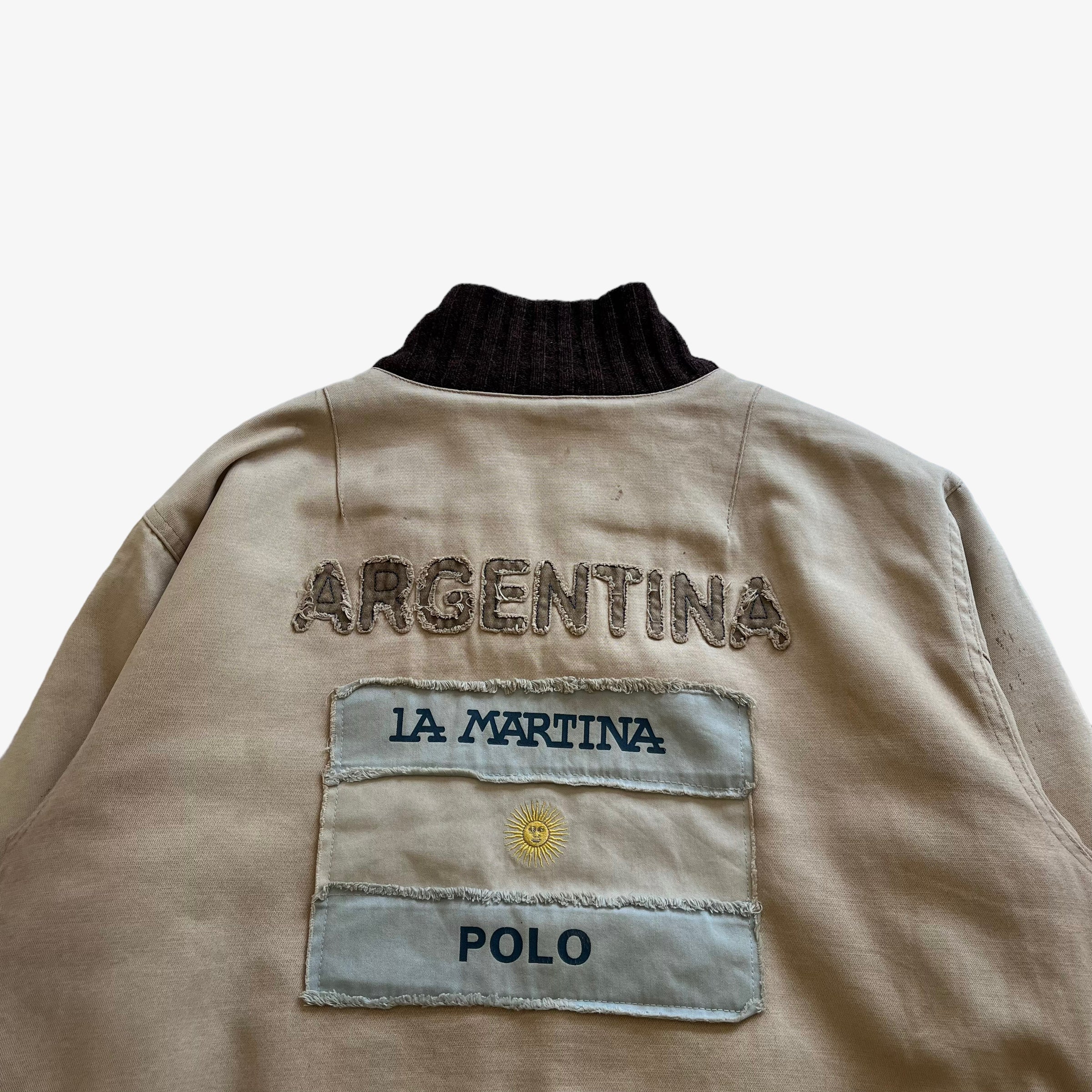 La martina polo jacket deals
