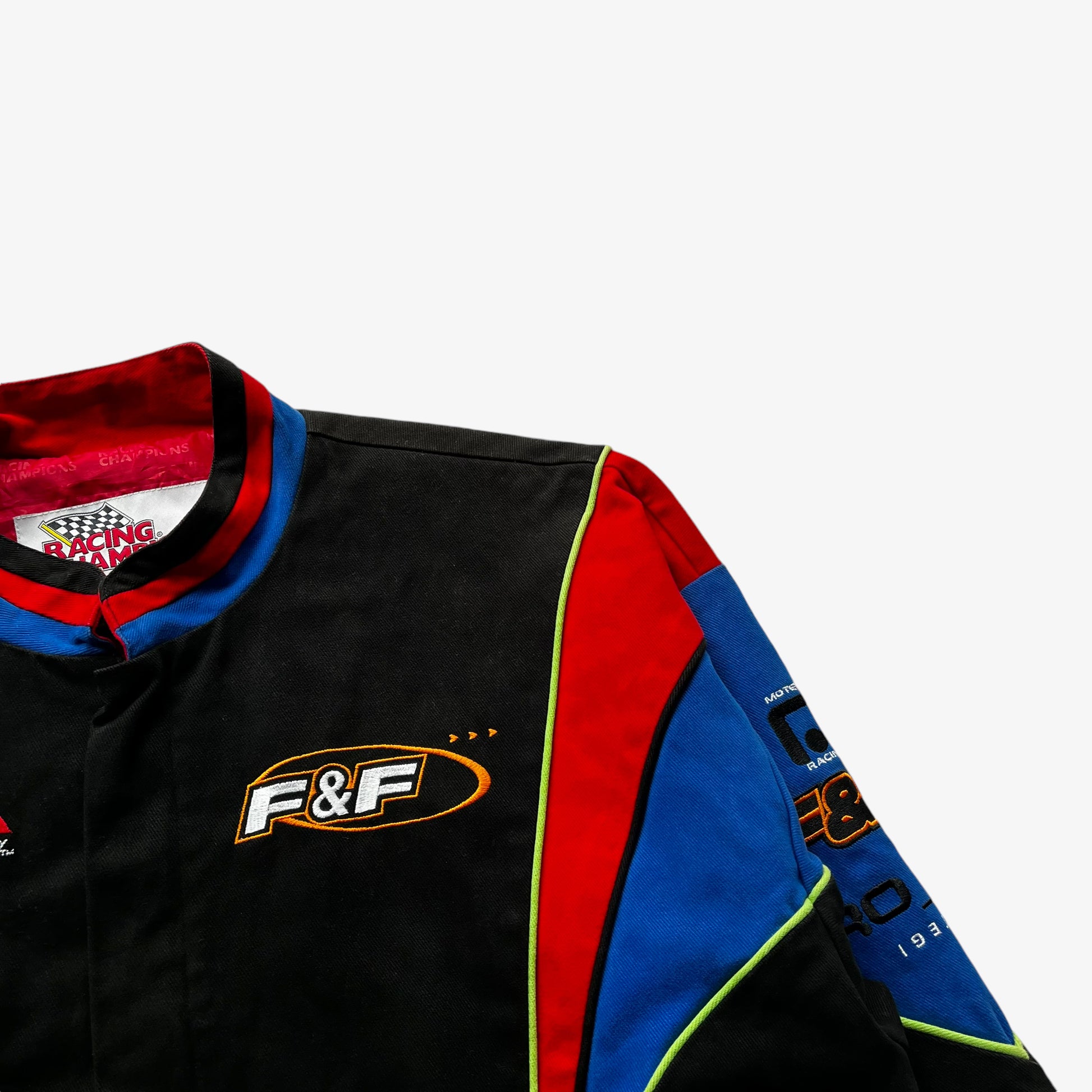 Vintage Y2K Mens Racing Champions The Fast And The Furious NASCAR Jacket Badge - Casspios Dream