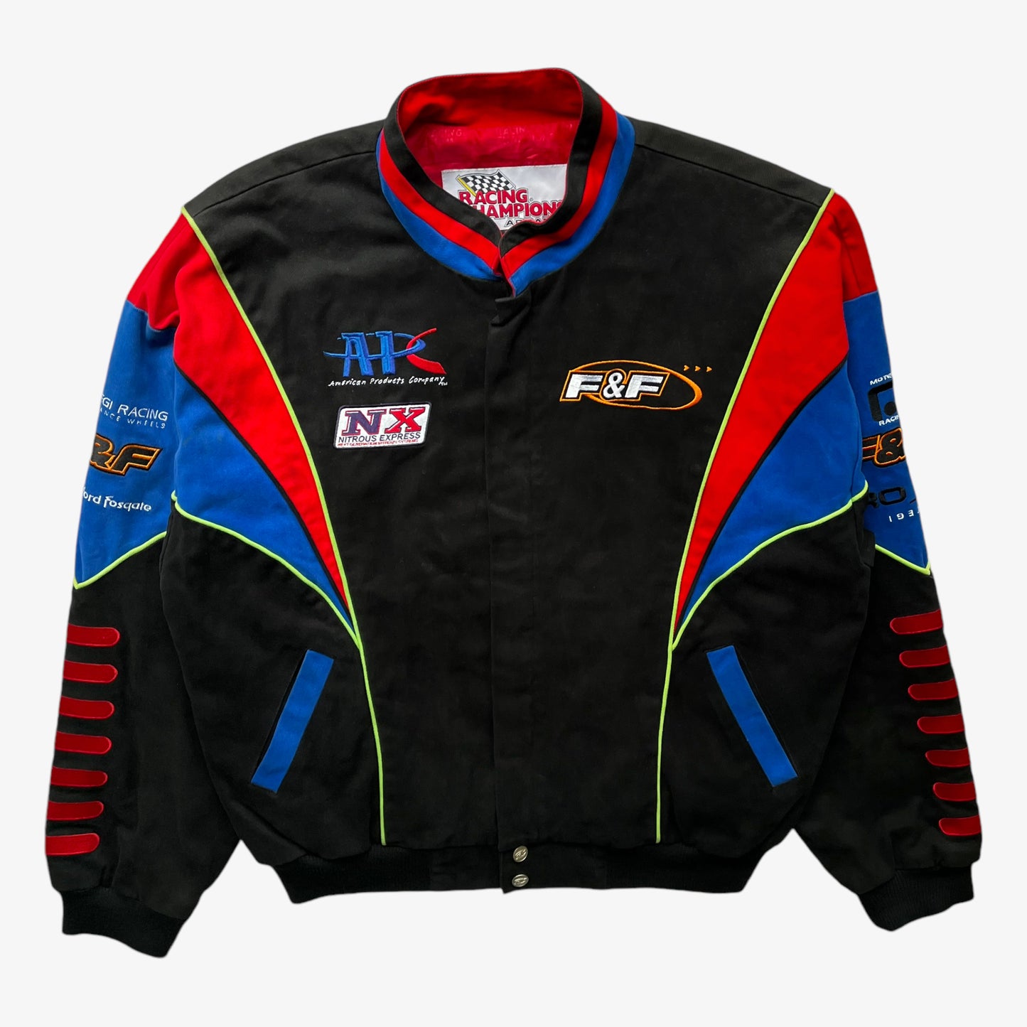 Vintage Y2K Mens Racing Champions The Fast And The Furious NASCAR Jacket - Casspios Dream