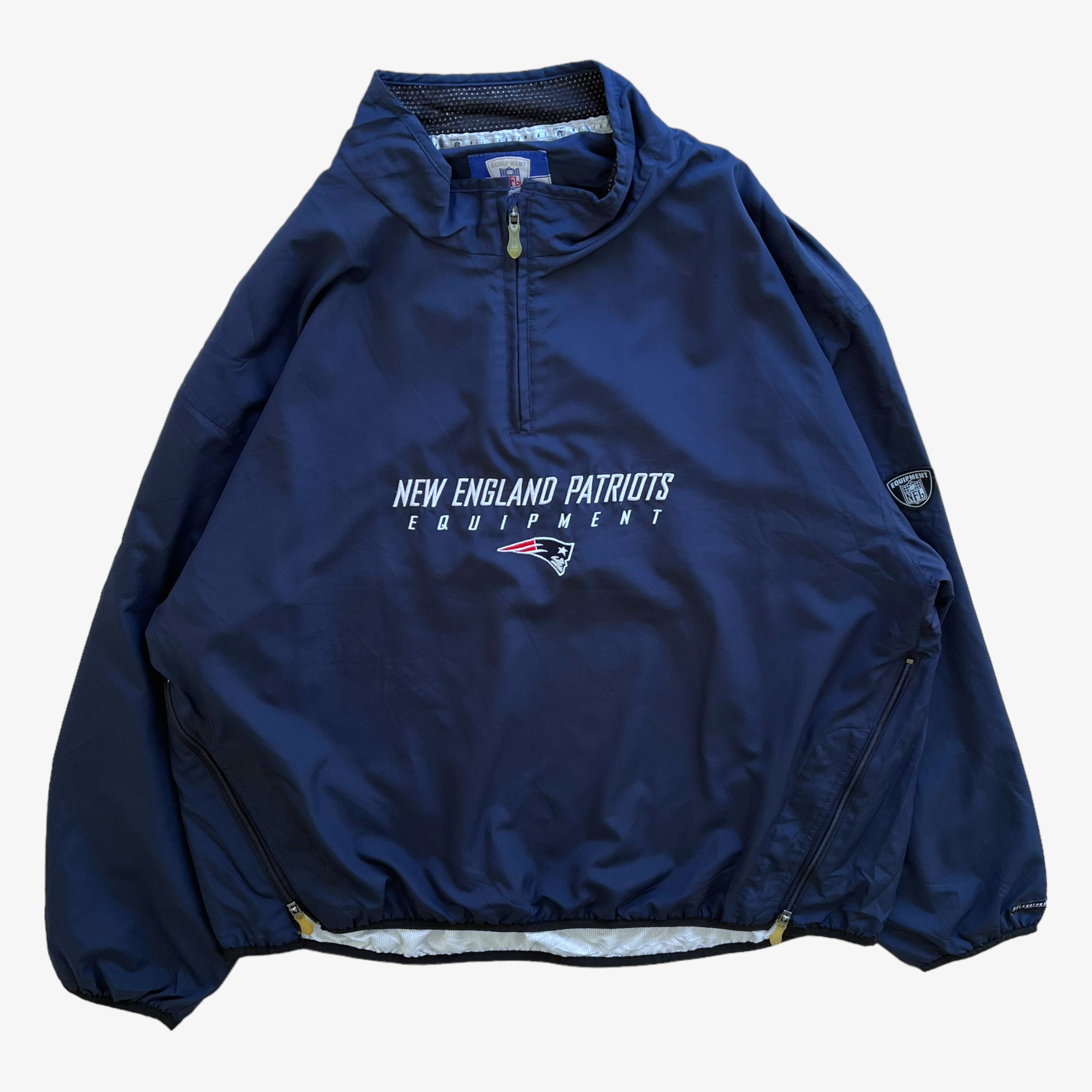 Patriots Reebox newest fleece QuarterZip