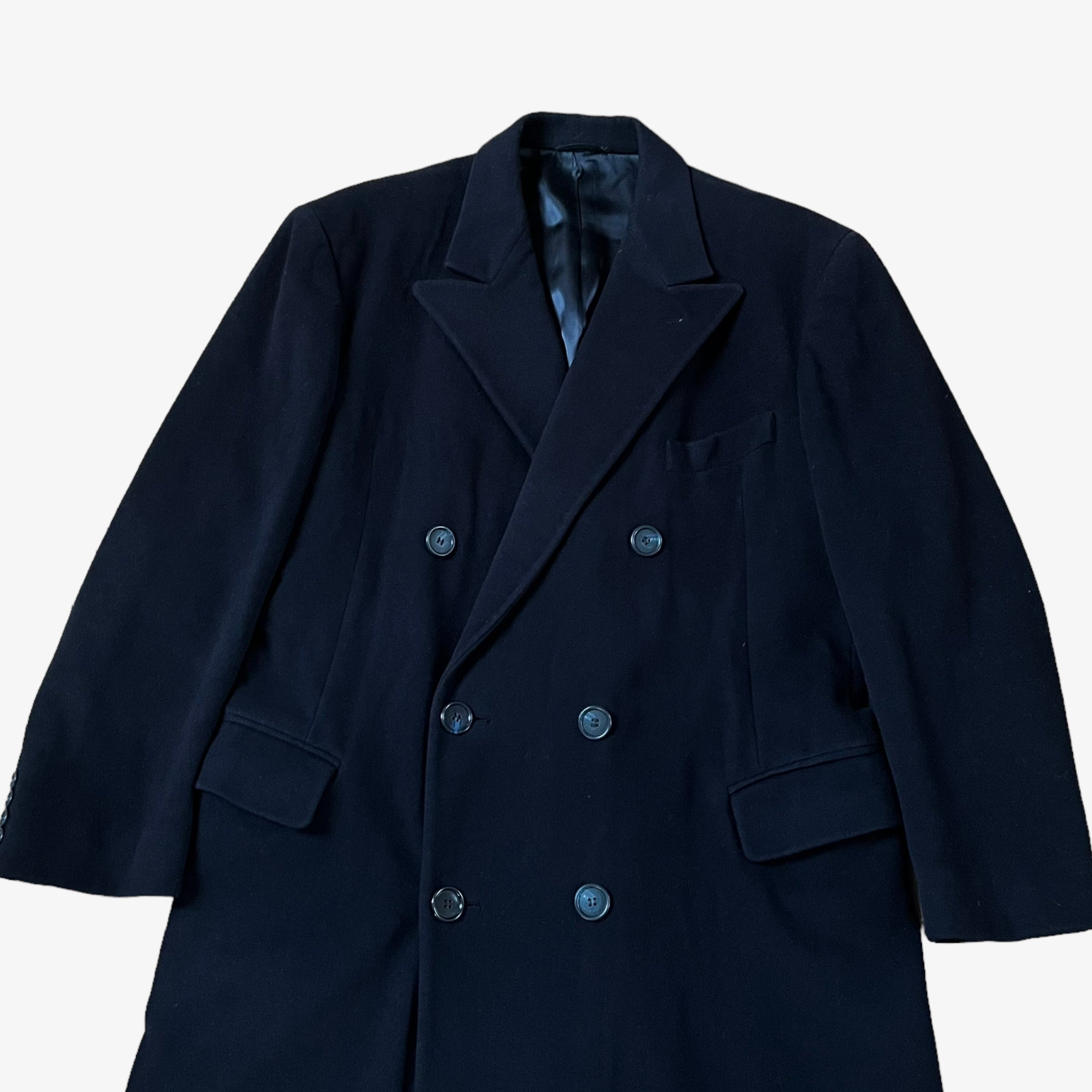 Ralph Lauren Polo University Club Double Breasted Wool Coat