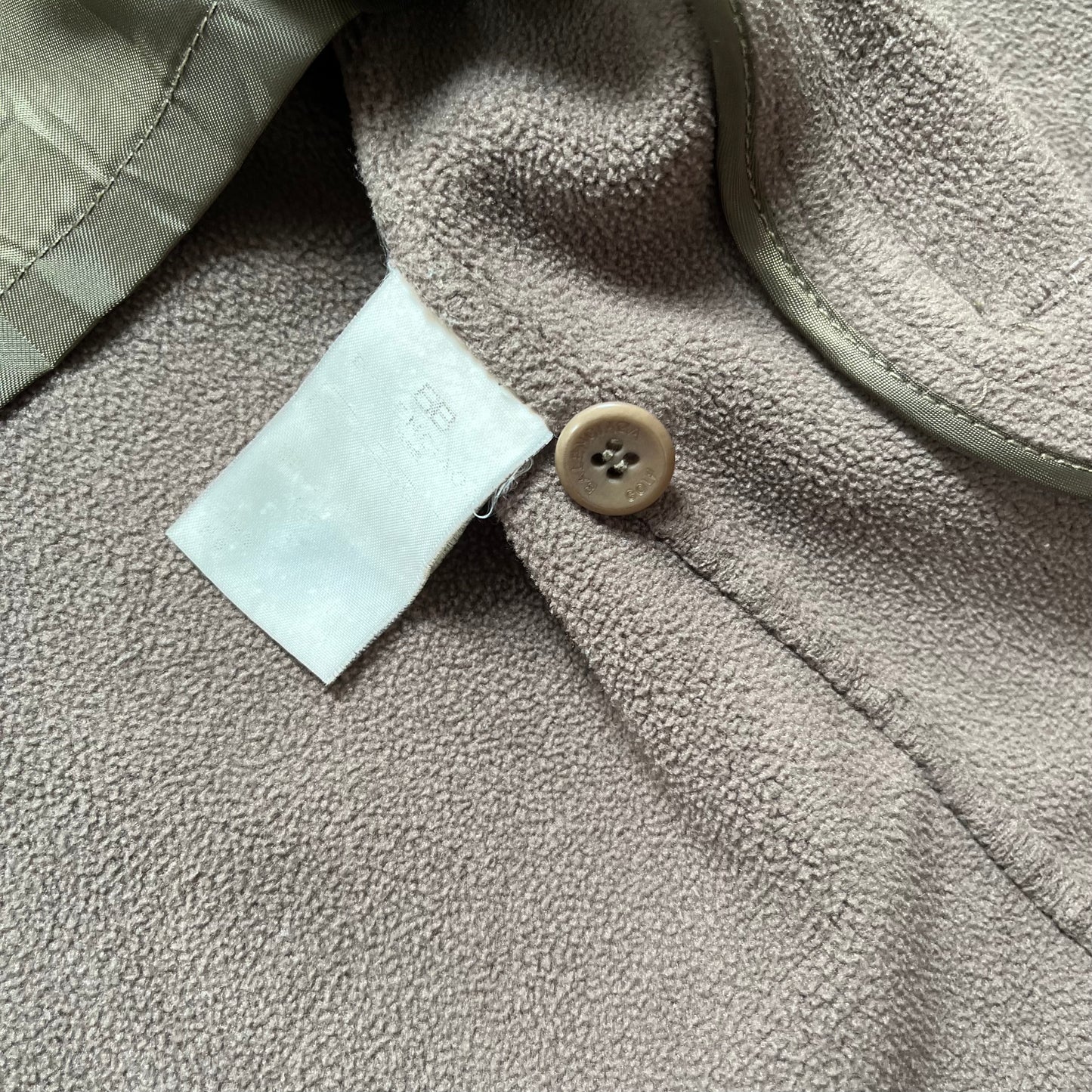 Vintage 90s Balenciaga Golf Leather Suede Jacket Inside Label - Casspios Dream