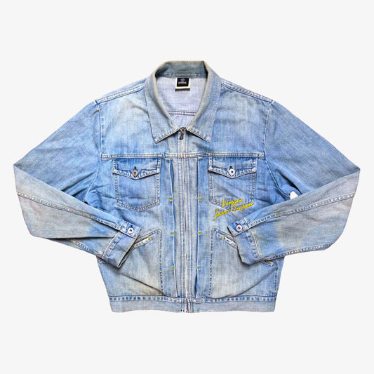 Vintage 90s Versace Jeans Couture Denim Jacket - Casspios Dream