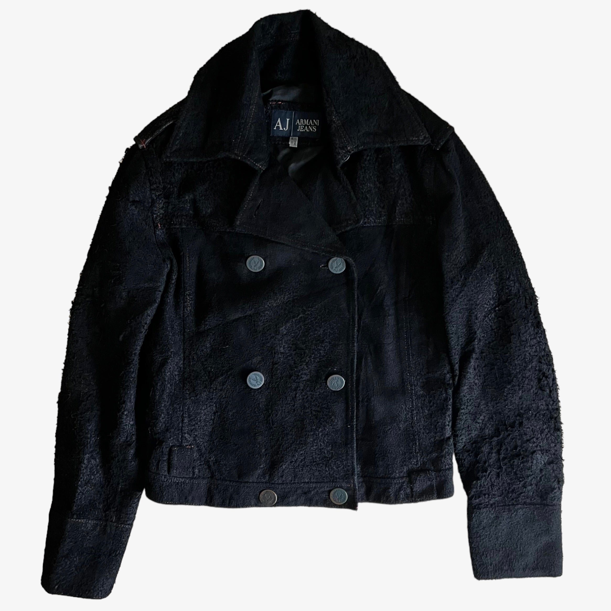 Armani jeans clearance black jacket