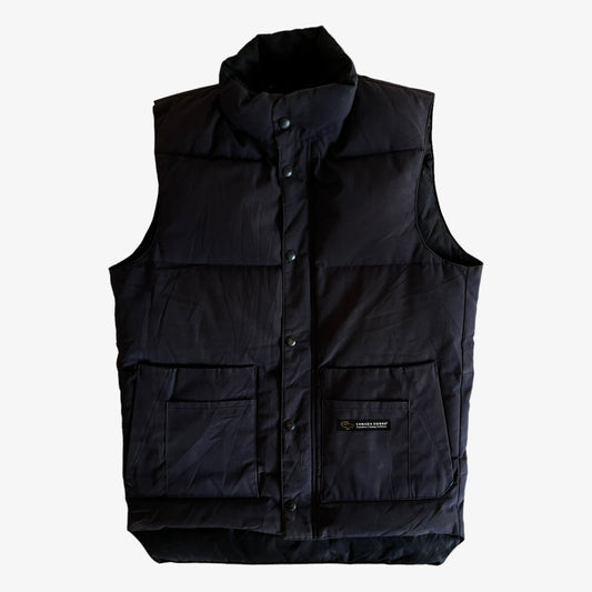 Vintage Y2K Canada Goose Black Puffer Gilet - Casspios Dream