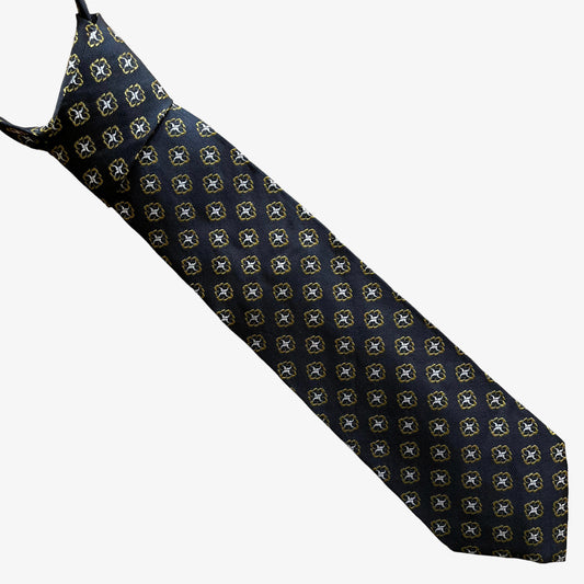 Vintage Y2K Hugo Boss Baldessarini Abstract Silk Tie - Casspios Dream