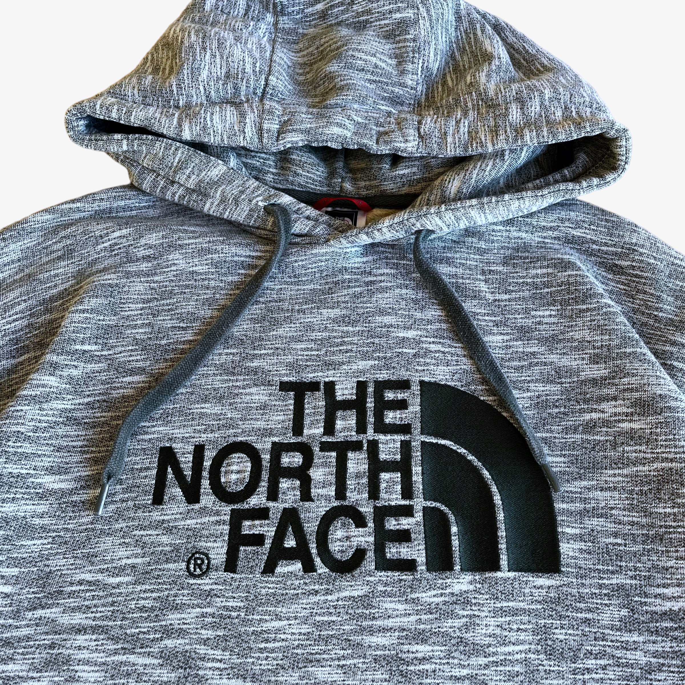 The north face online embroidered hoodie